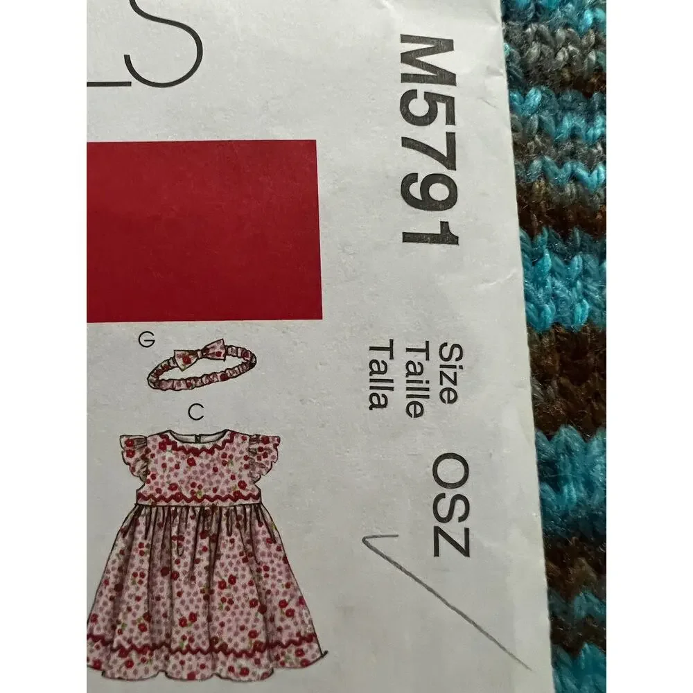 McCalls pattern 5791 toddler dress